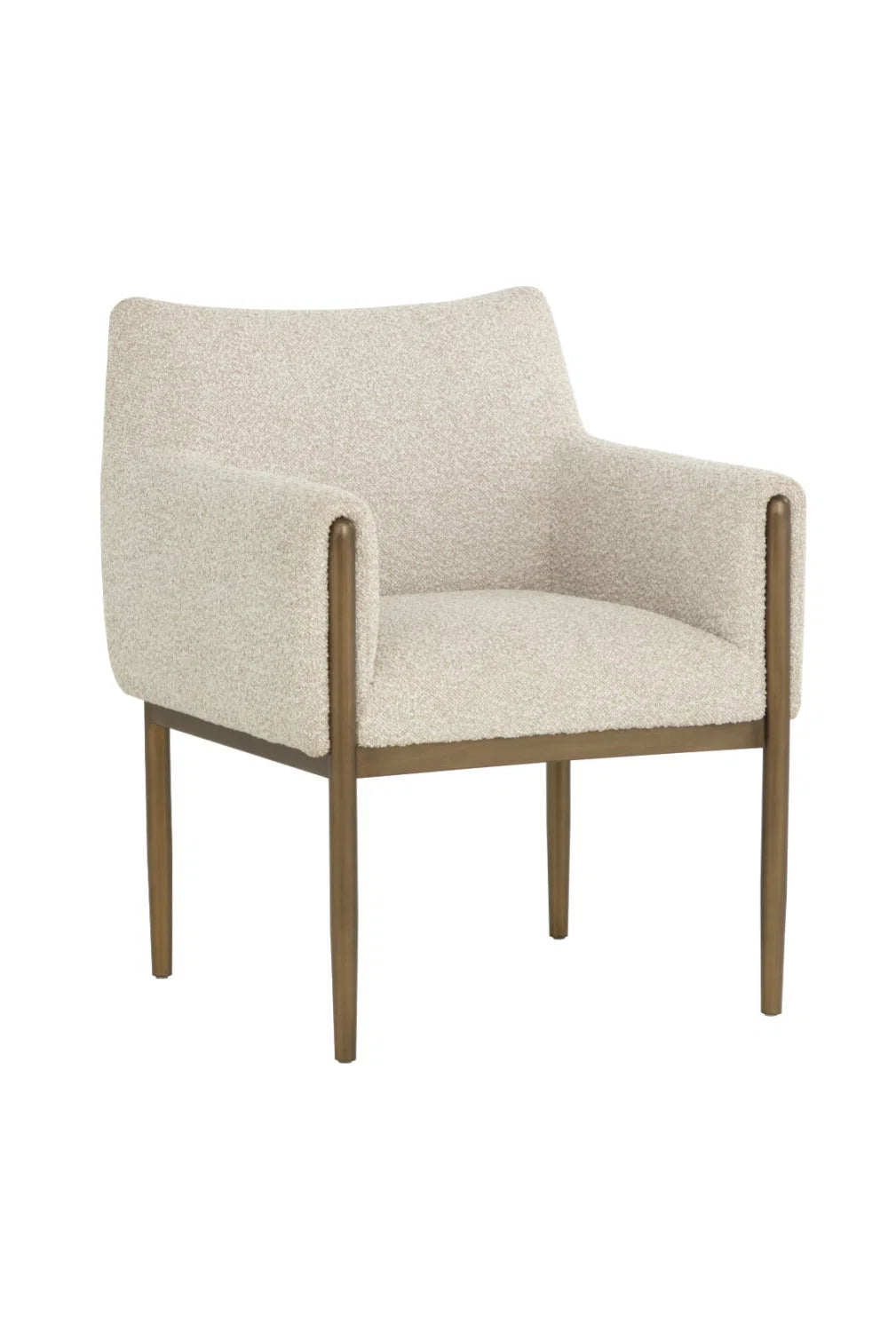 Luxury Upholstered Modern Dining Armchair European Style for Villa