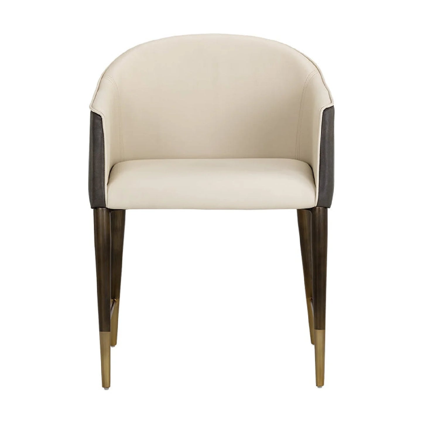 Luxury Upholstered Modern Dining Armchair European Style for Villa
