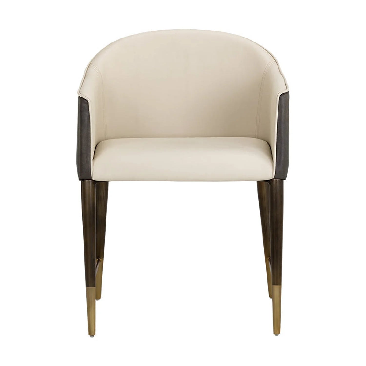 Luxury Upholstered Modern Dining Armchair European Style for Villa