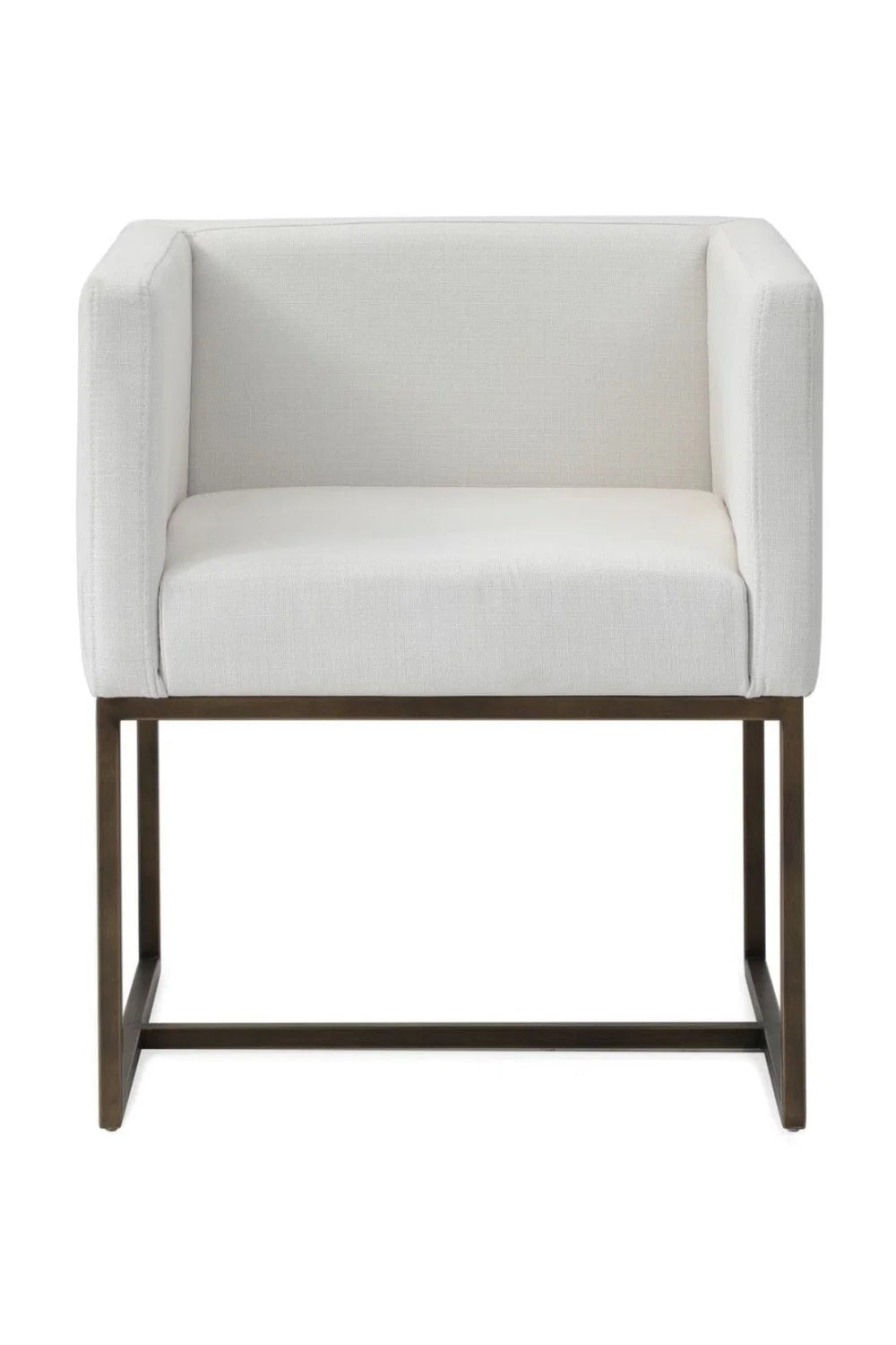 Luxury Upholstered Modern Dining Armchair European Style for Villa