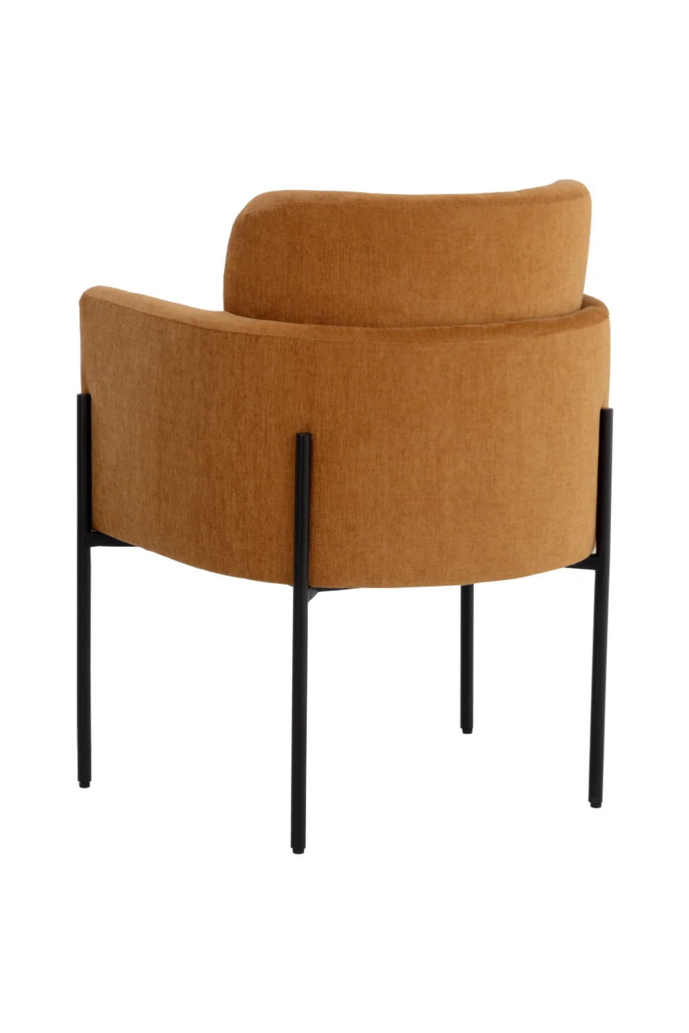 Luxury Upholstered Modern Dining Armchair European Style for Villa