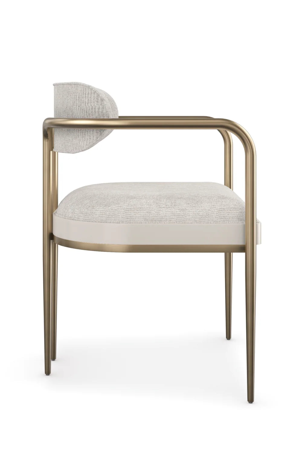 Luxury Upholstered Modern Dining Armchair European Style for Villa