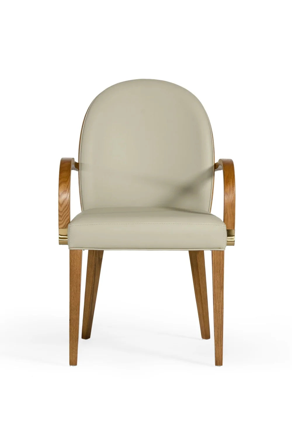 Luxury Upholstered Modern Dining Armchair European Style for Villa