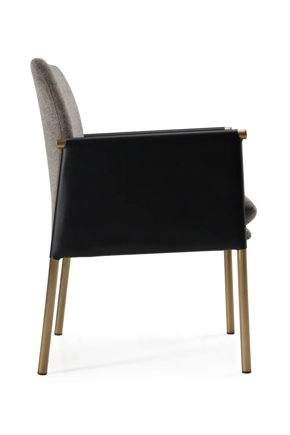 Luxury Upholstered Modern Dining Armchair European Style for Villa