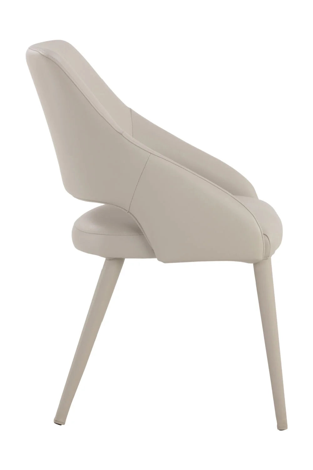 Luxury Upholstered Modern Dining Armchair European Style for Villa