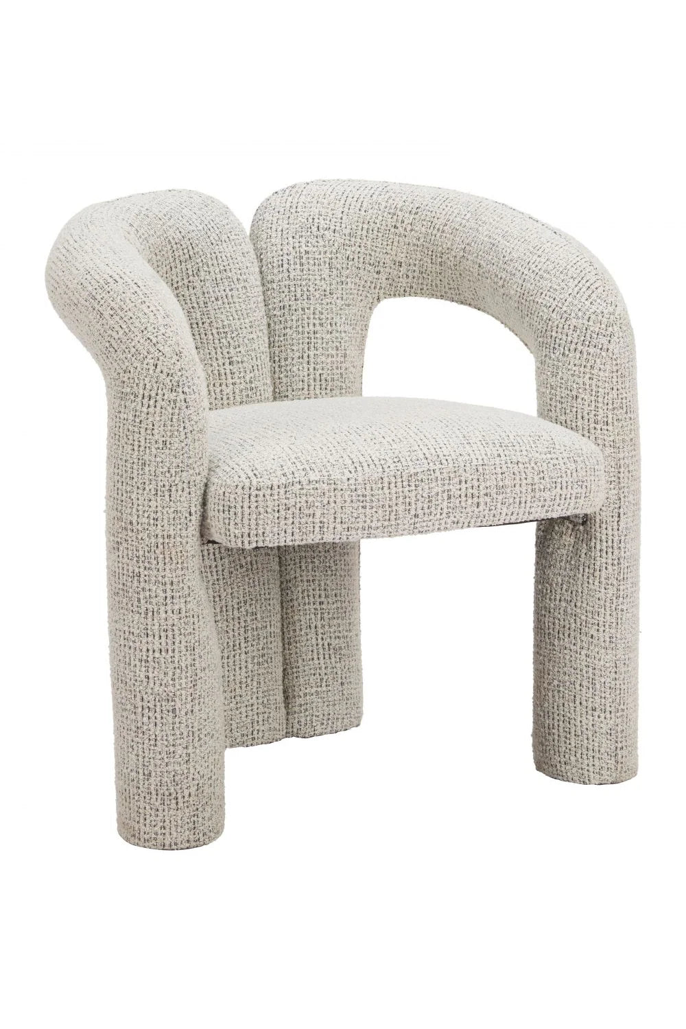 Luxury Upholstered Modern Dining Armchair European Style for Villa