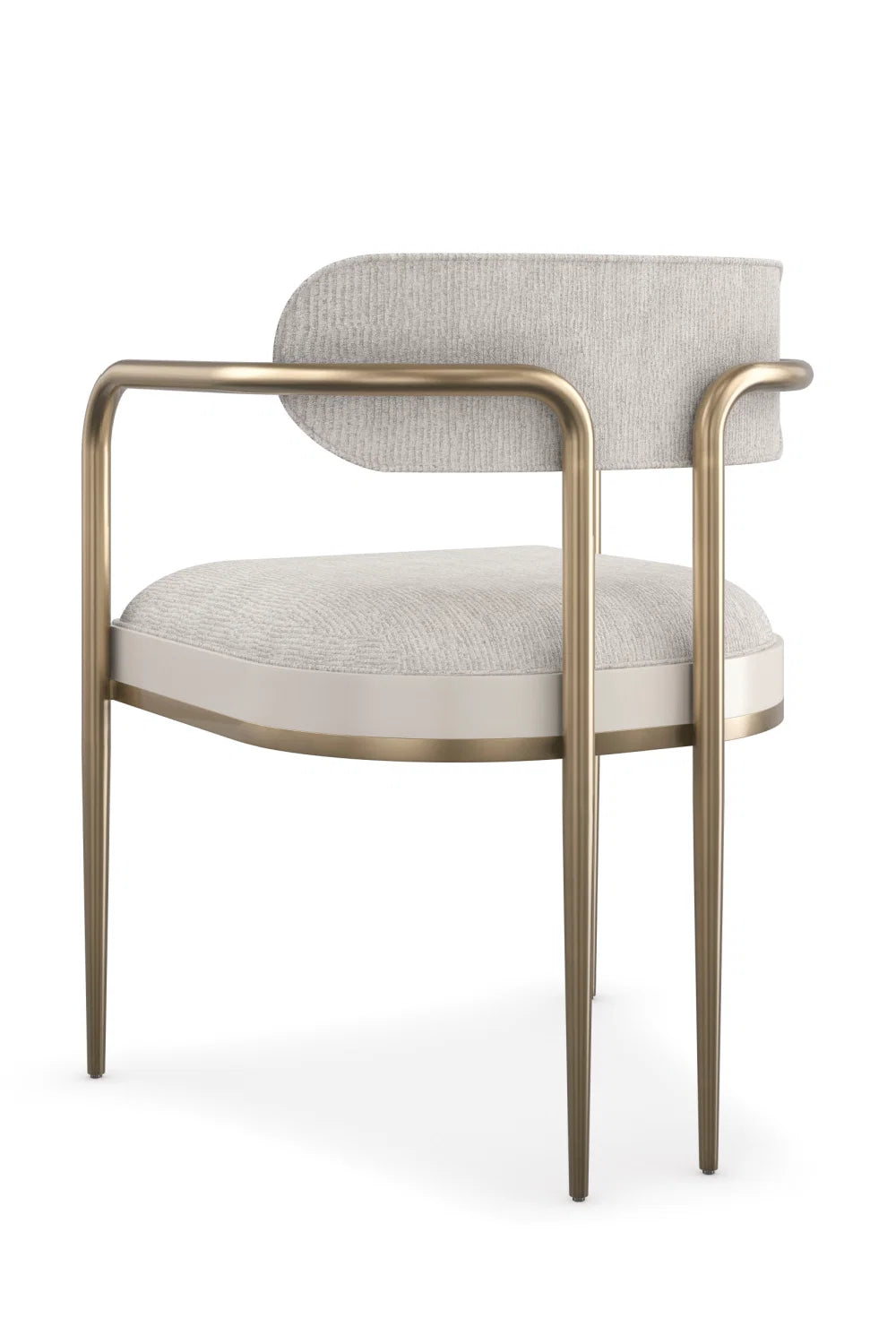 Luxury Upholstered Modern Dining Armchair European Style for Villa
