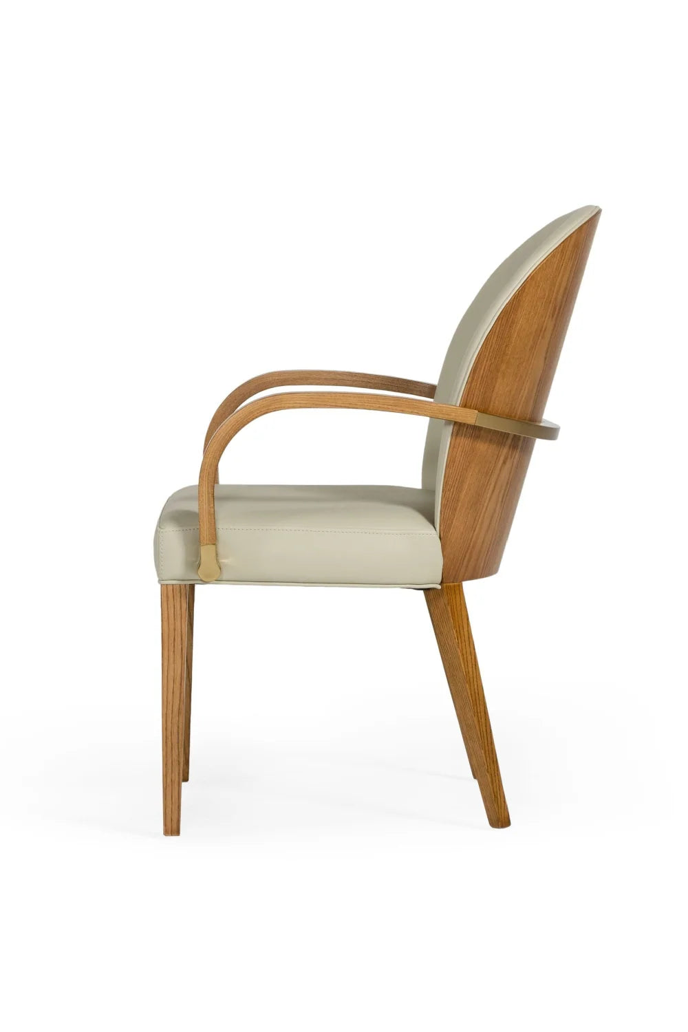 Luxury Upholstered Modern Dining Armchair European Style for Villa