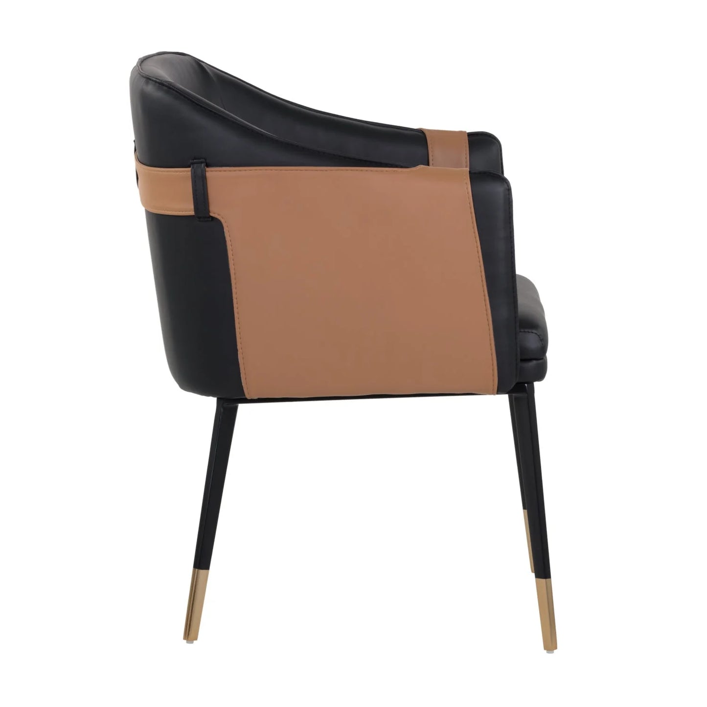 Luxury Upholstered Modern Dining Armchair European Style for Villa