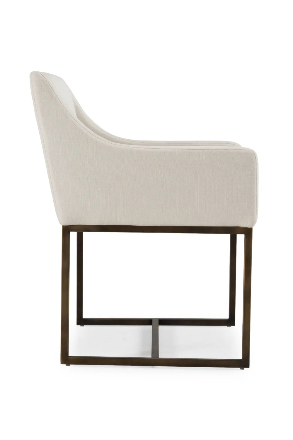 Luxury Upholstered Modern Dining Armchair European Style for Villa