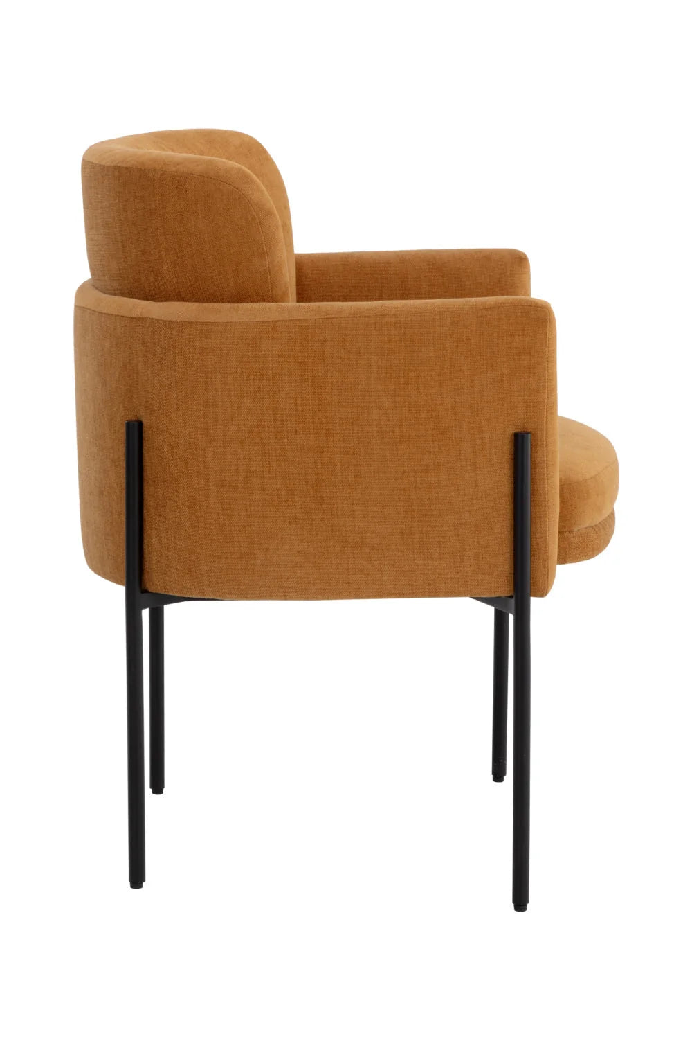 Luxury Upholstered Modern Dining Armchair European Style for Villa