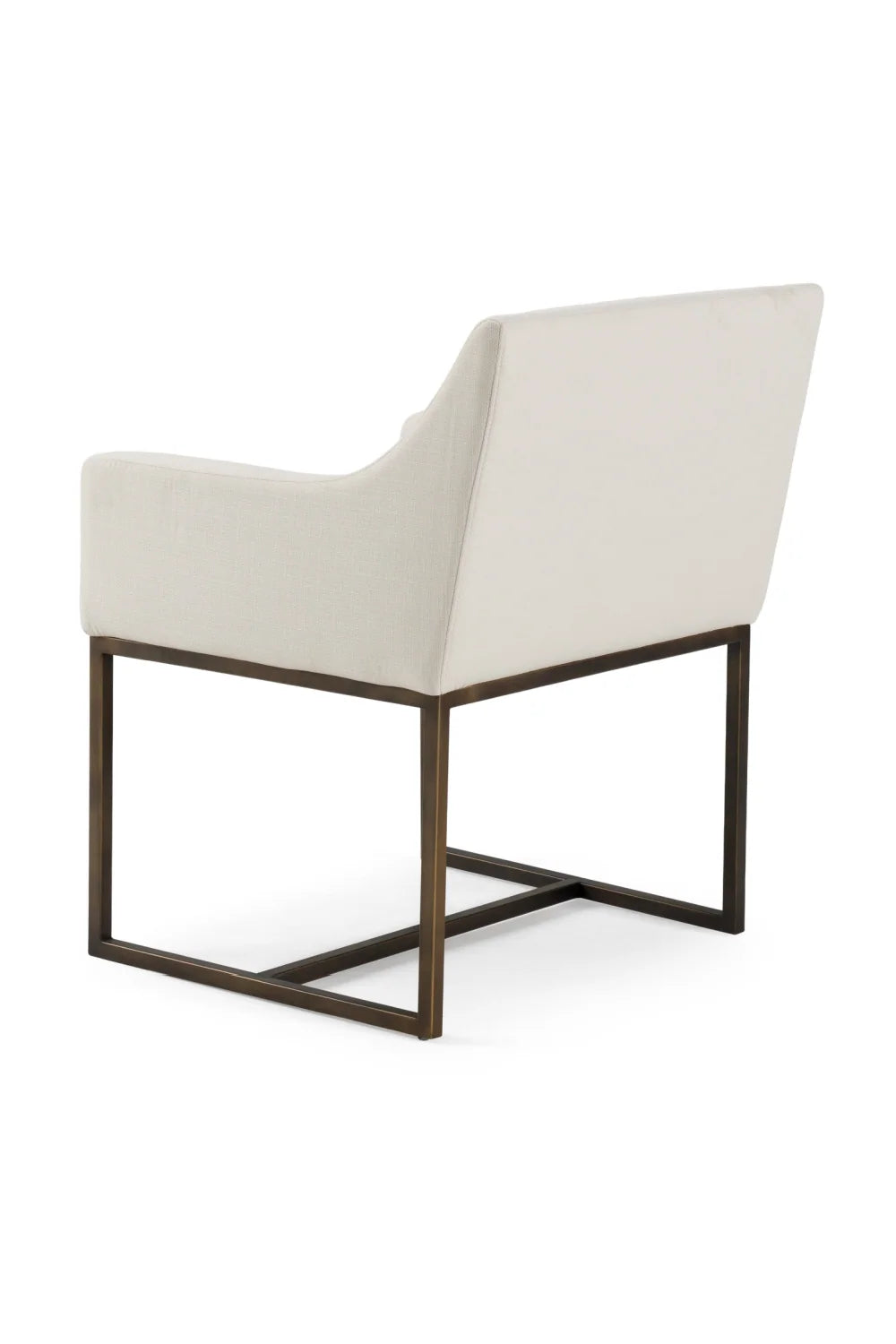 Luxury Upholstered Modern Dining Armchair European Style for Villa