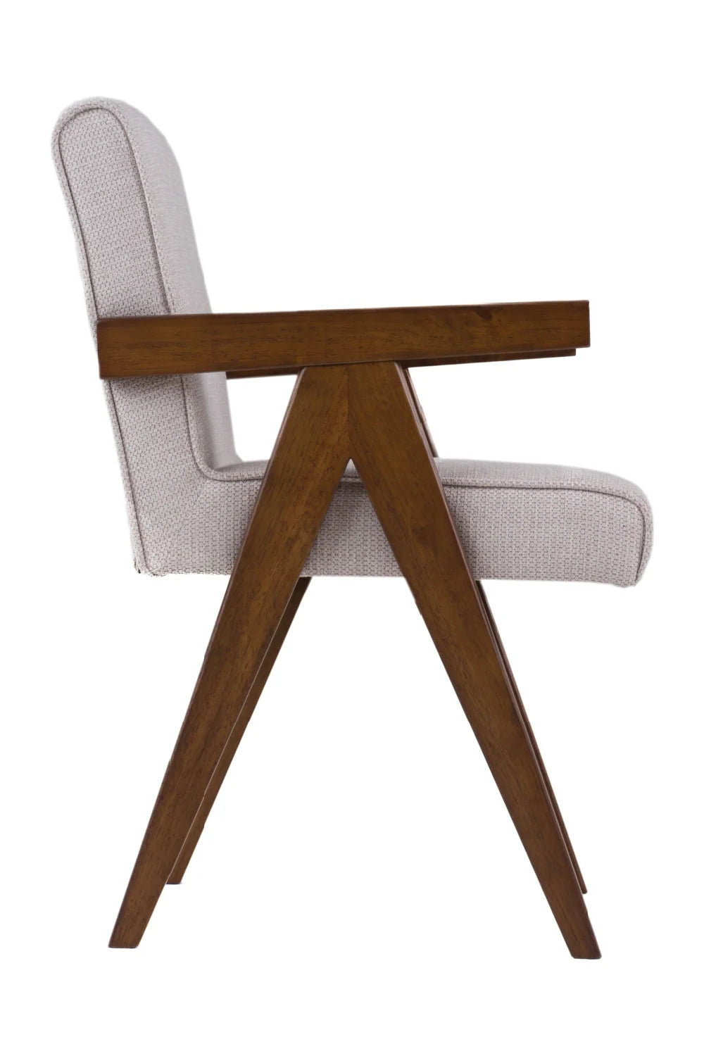 Luxury Upholstered Modern Dining Armchair European Style for Villa