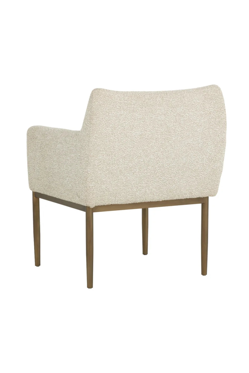 Luxury Upholstered Modern Dining Armchair European Style for Villa