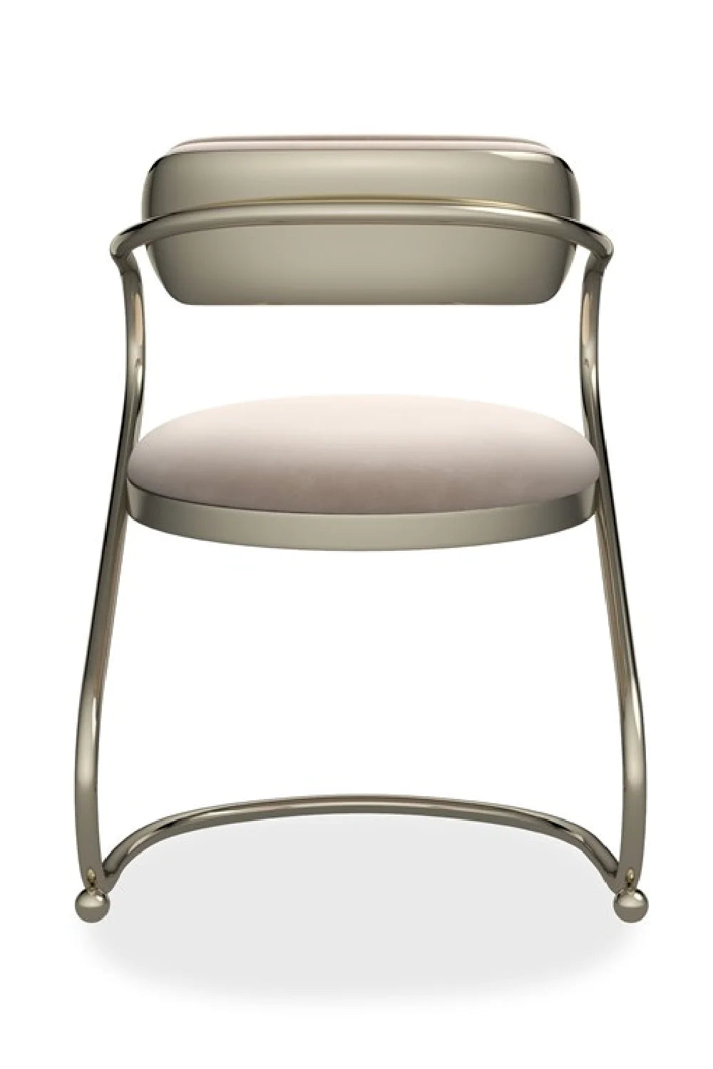 Luxury Upholstered Modern Dining Armchair European Style for Villa