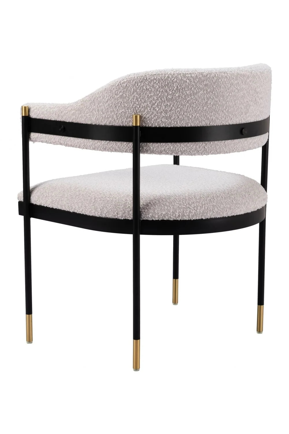 Luxury Upholstered Modern Dining Armchair European Style for Villa