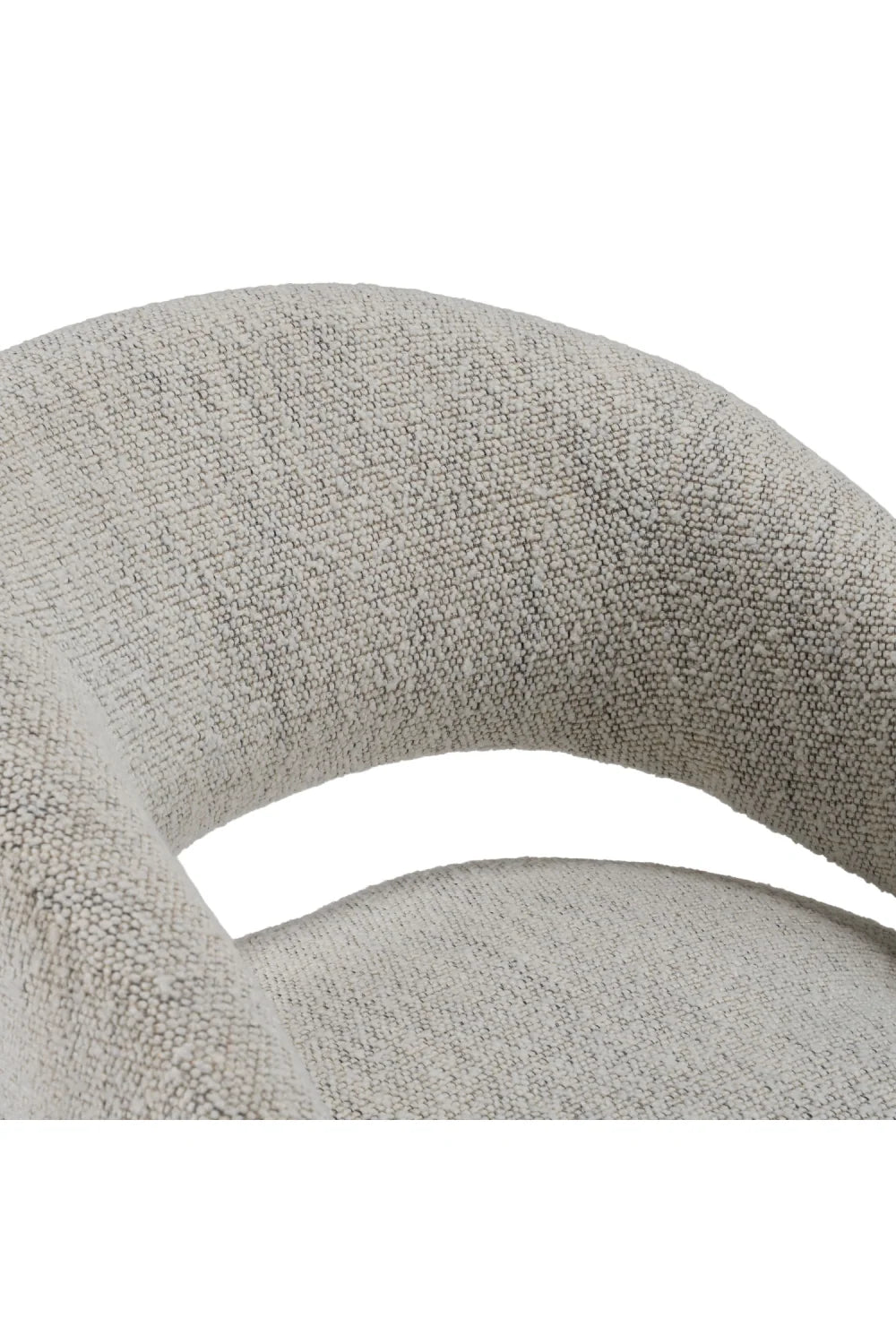 Luxury Upholstered Modern Dining Armchair European Style for Villa