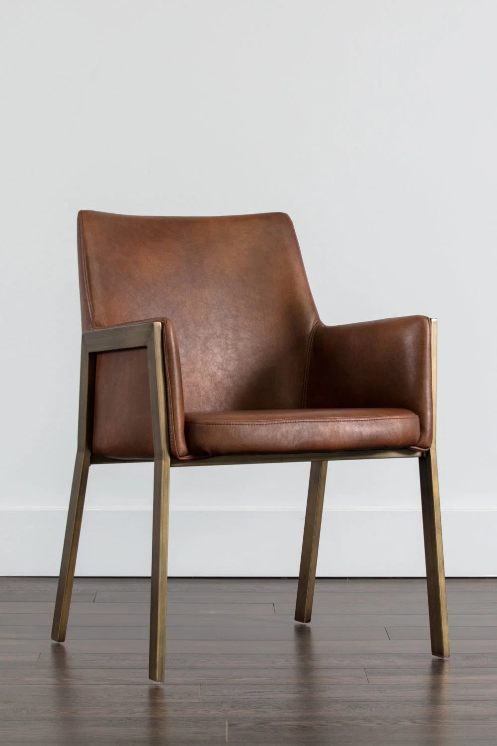 Luxury Upholstered Modern Dining Armchair European Style for Villa