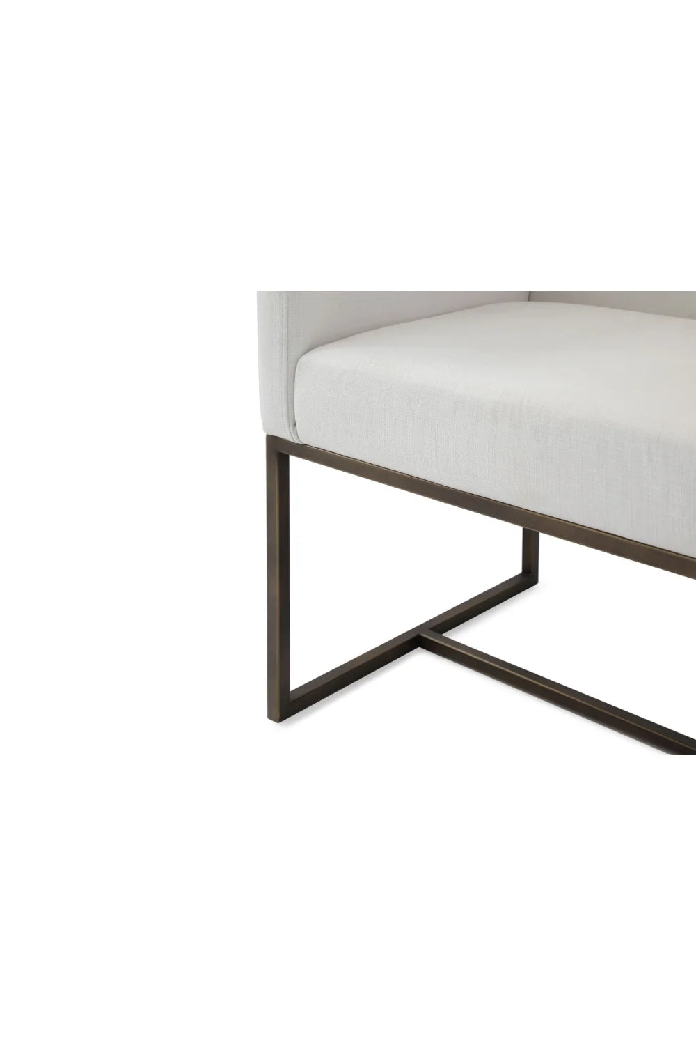 Luxury Upholstered Modern Dining Armchair European Style for Villa