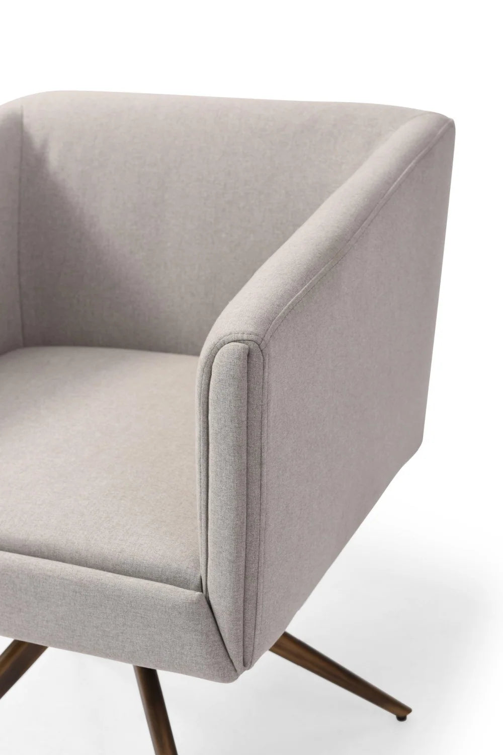Luxury Upholstered Modern Dining Armchair European Style for Villa