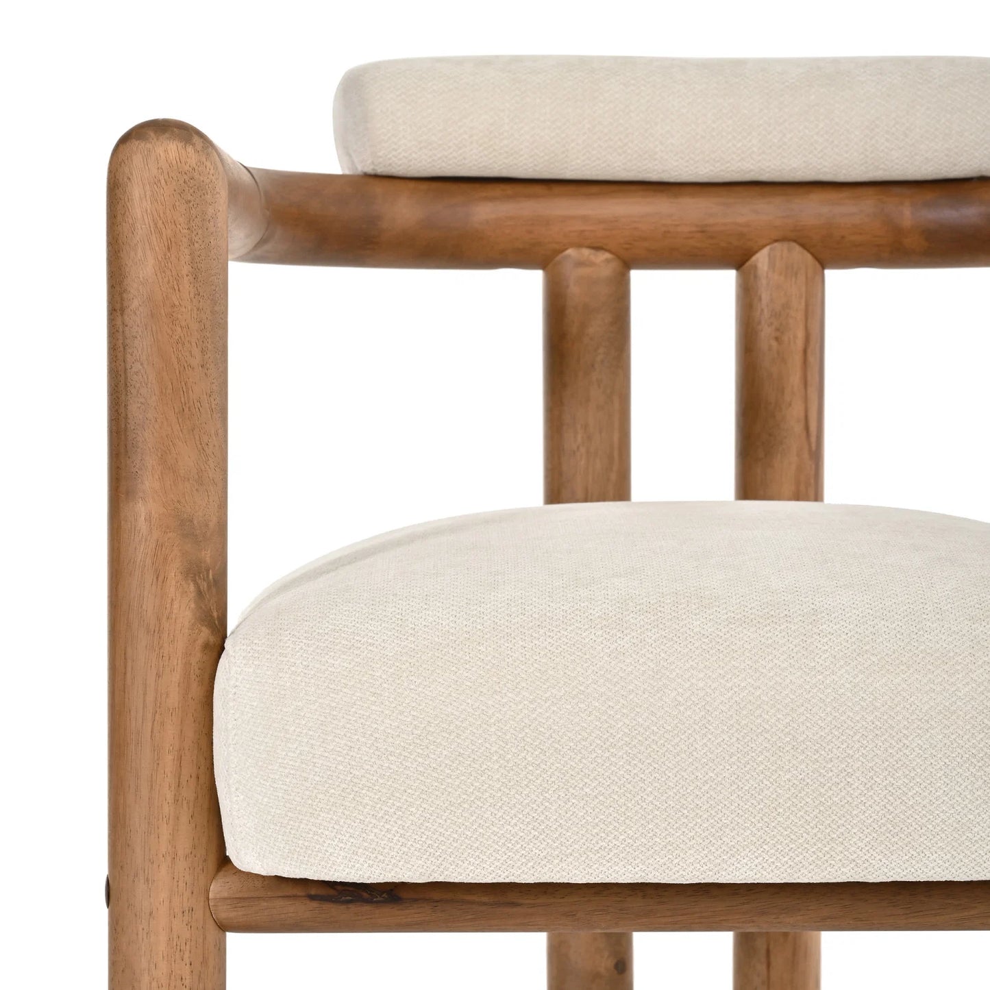 Luxury Upholstered Modern Dining Armchair European Style for Villa