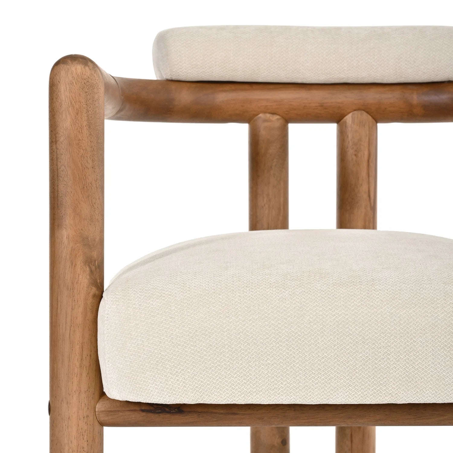 Luxury Upholstered Modern Dining Armchair European Style for Villa