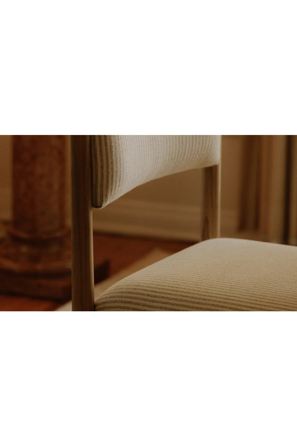 Luxury Upholstered Modern Dining Chair European Style for Villa