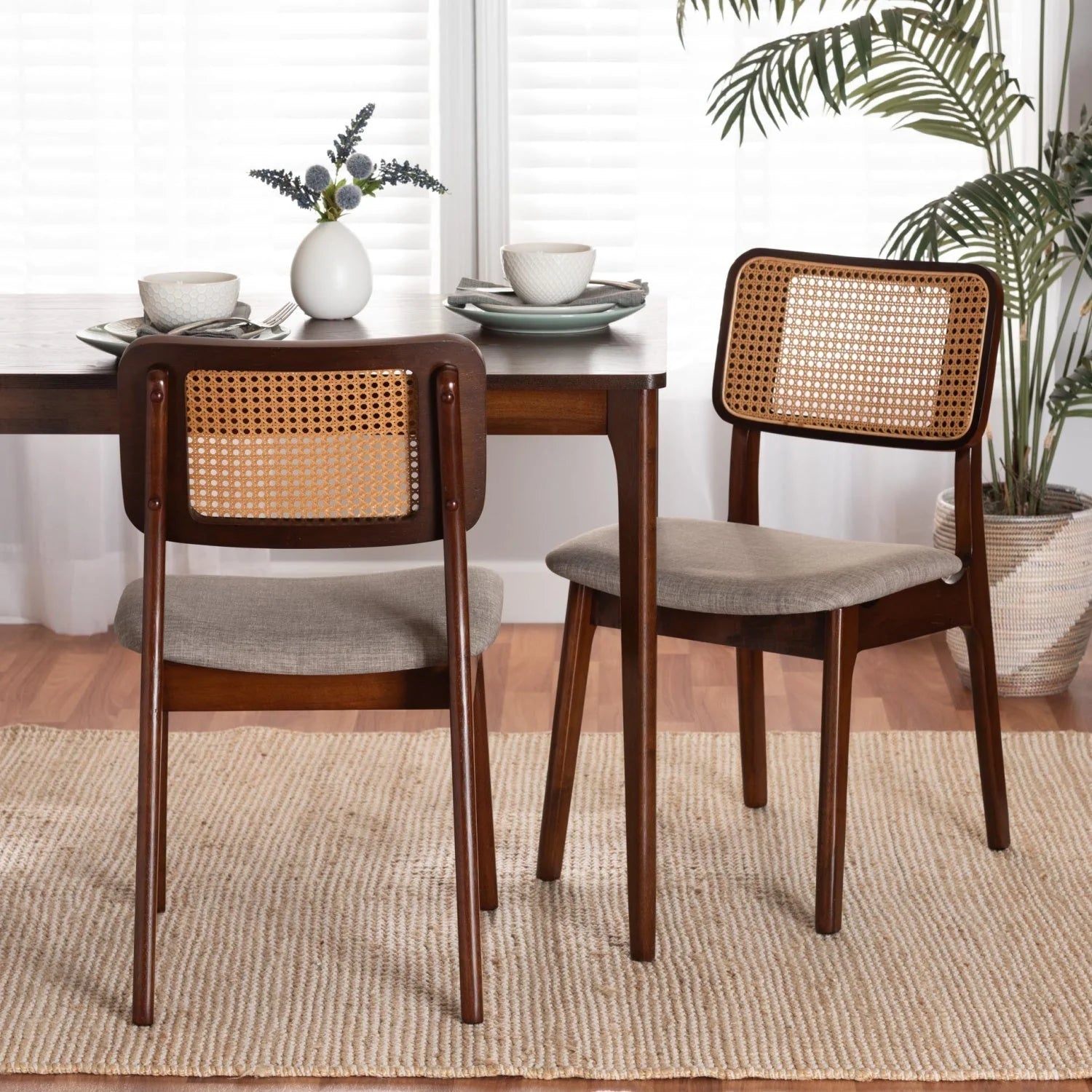 Luxury Upholstered Modern Dining Chair European Style for Villa
