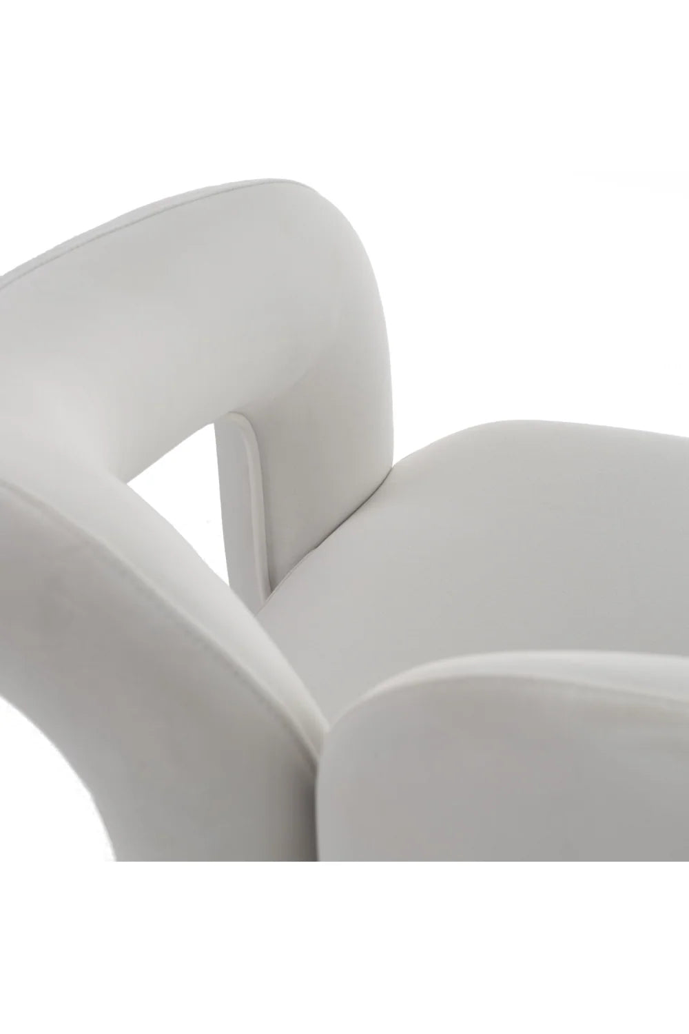 Luxury Upholstered Modern Dining Chair European Style for Villa
