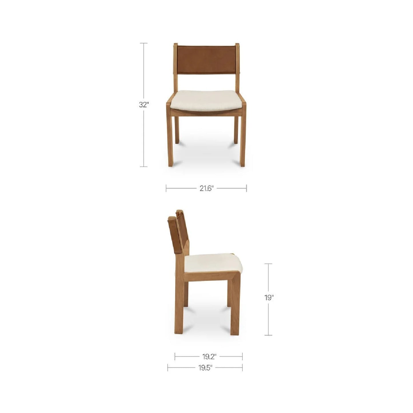 Luxury Upholstered Modern Dining Chair European Style for Villa