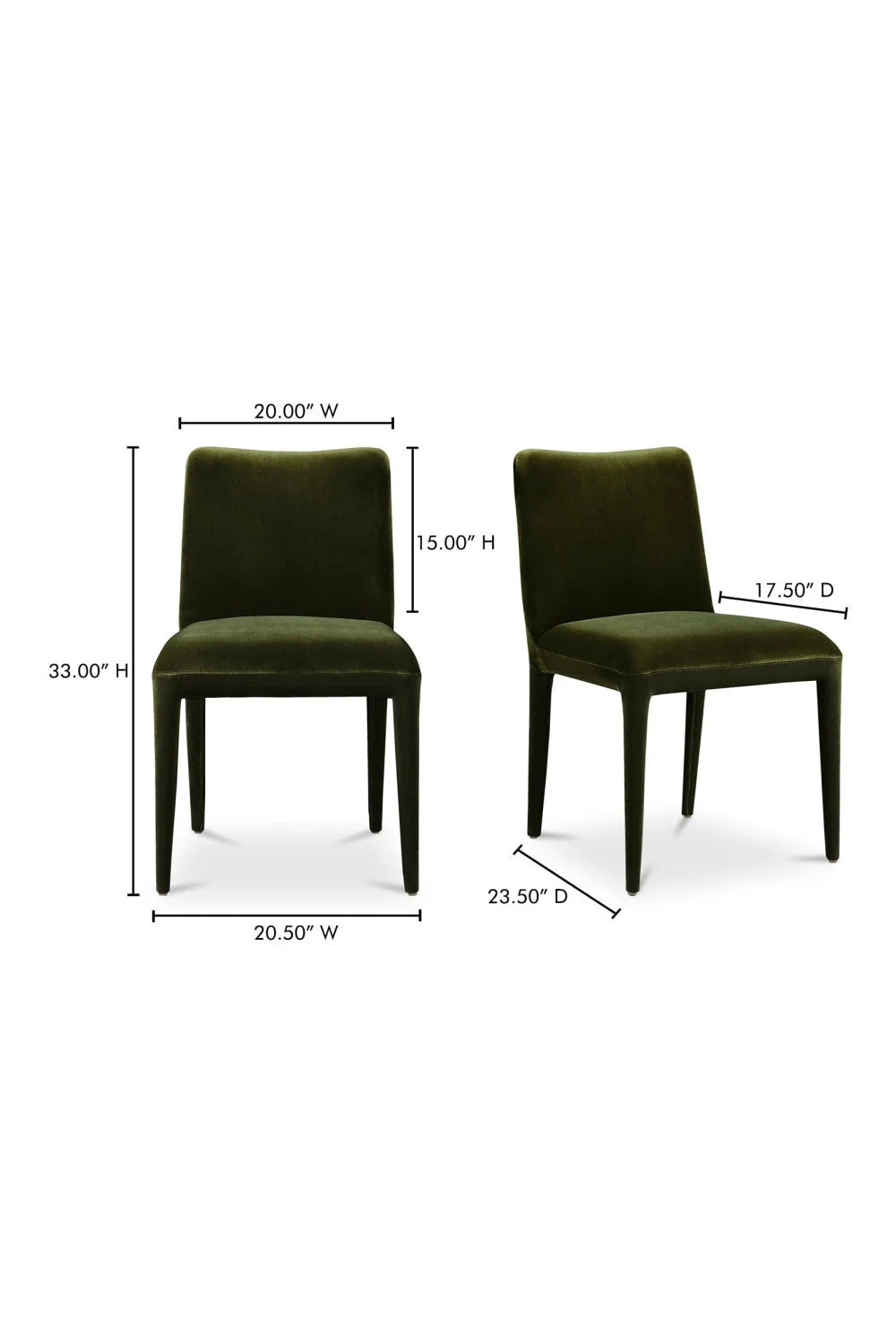 Luxury Upholstered Modern Dining Chair European Style for Villa