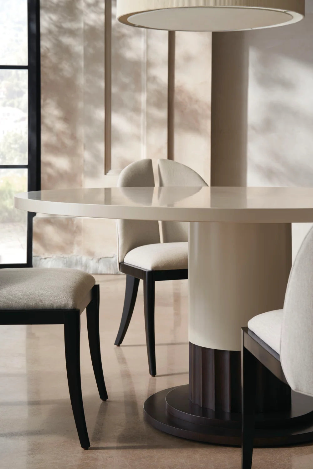 Luxury Upholstered Modern Dining Chair European Style for Villa