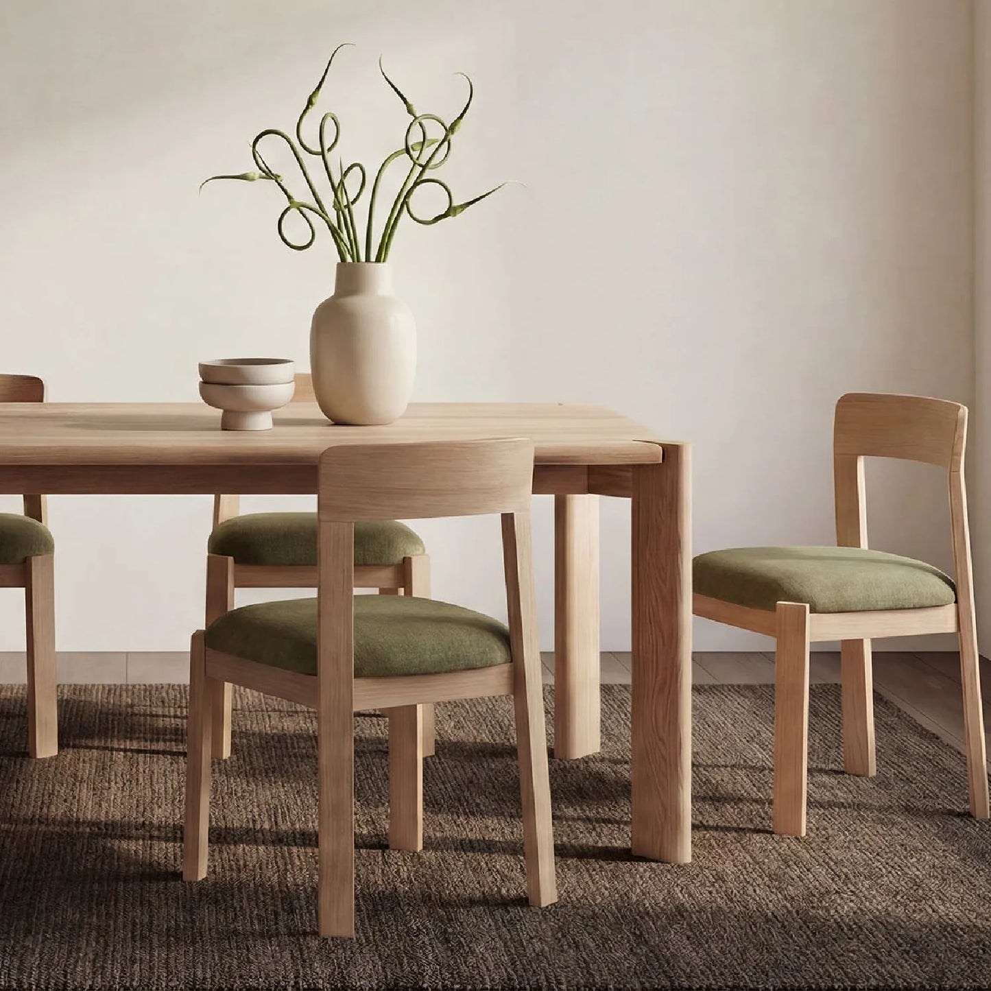 Luxury Upholstered Modern Dining Chair European Style for Villa