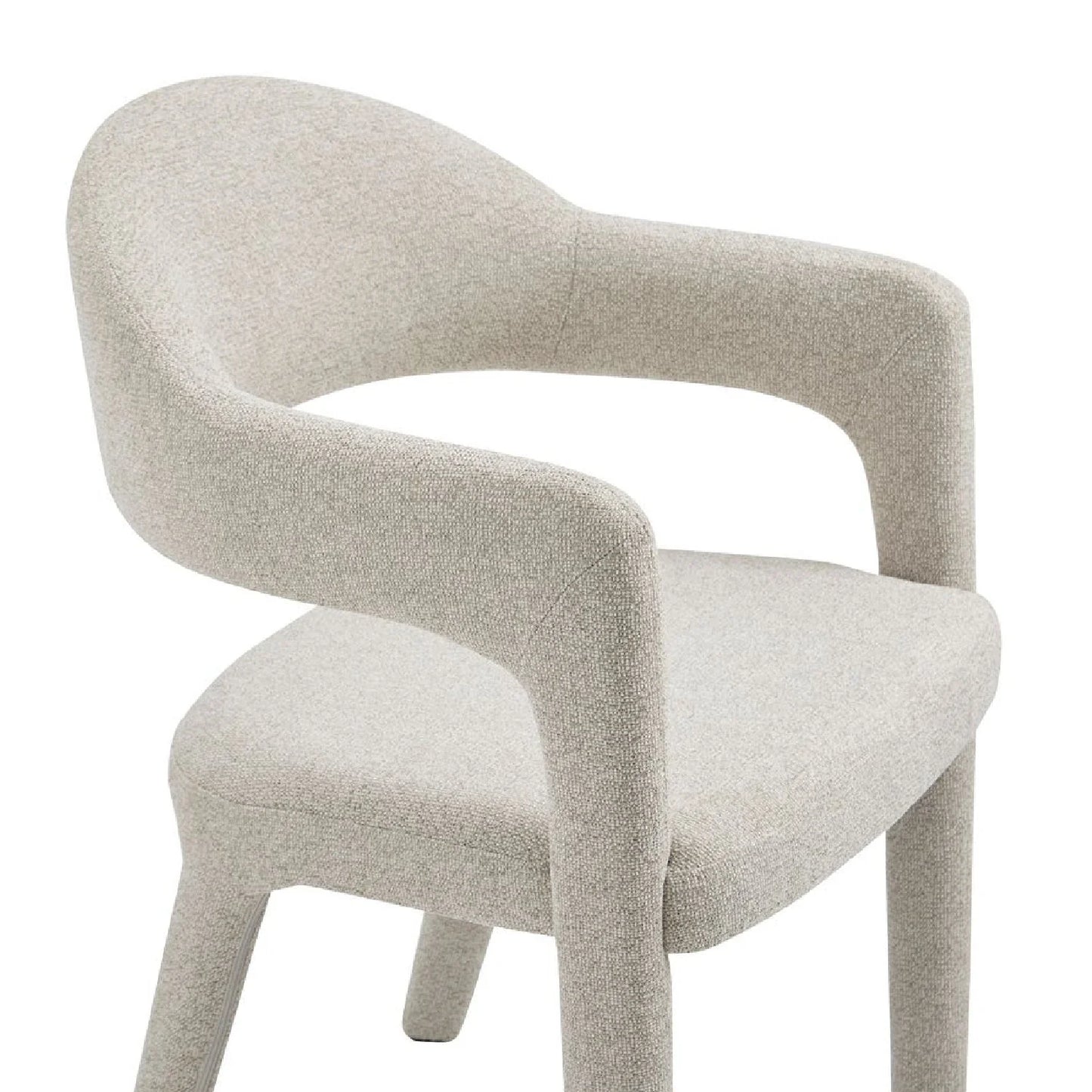 Luxury Upholstered Modern Dining Chair European Style for Villa