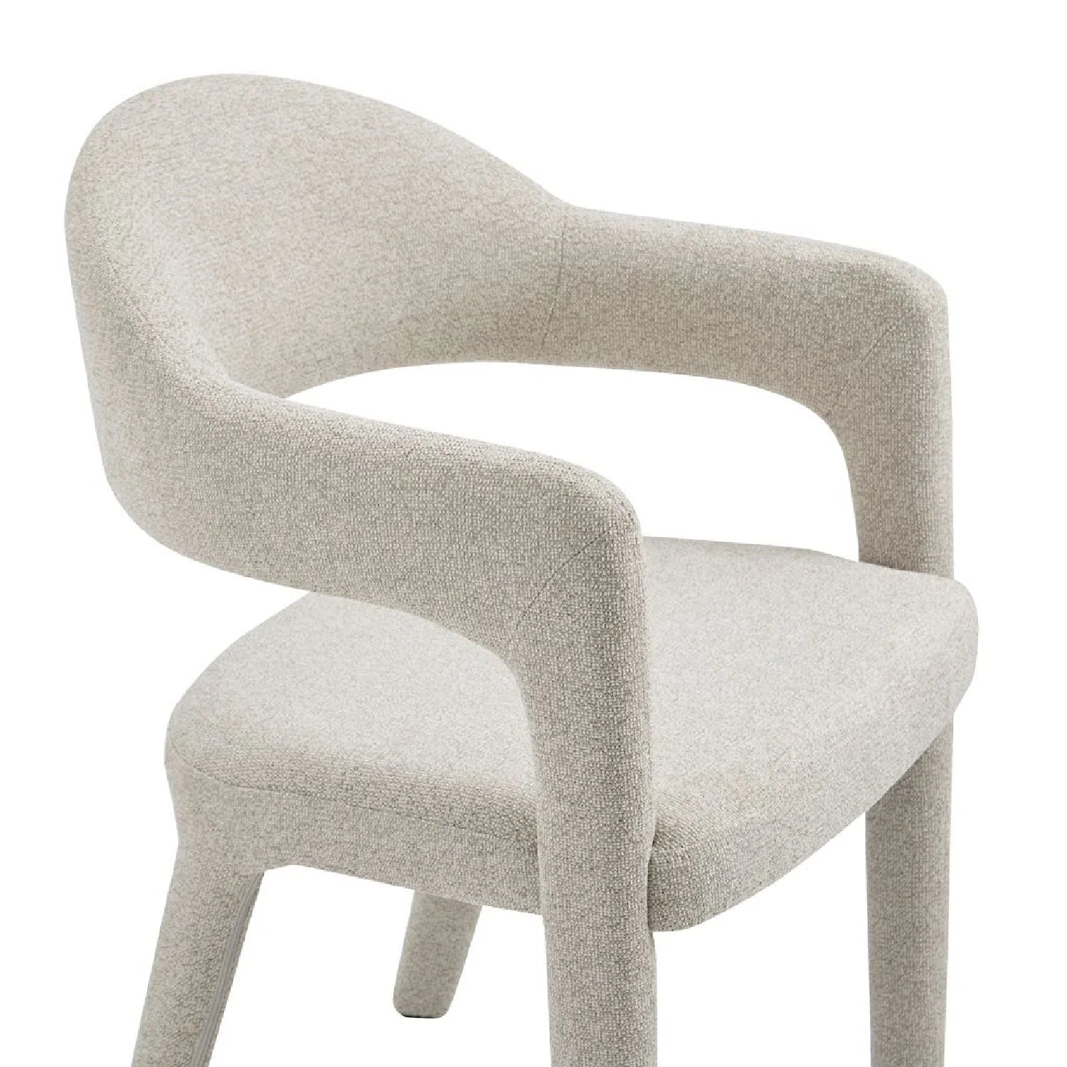 Luxury Upholstered Modern Dining Chair European Style for Villa