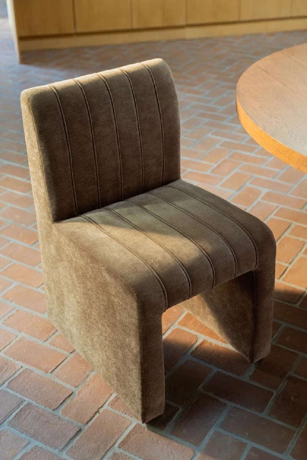 Luxury Upholstered Modern Dining Chair European Style for Villa