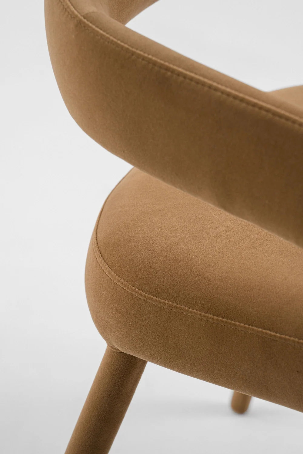 Luxury Upholstered Modern Dining Chair European Style for Villa