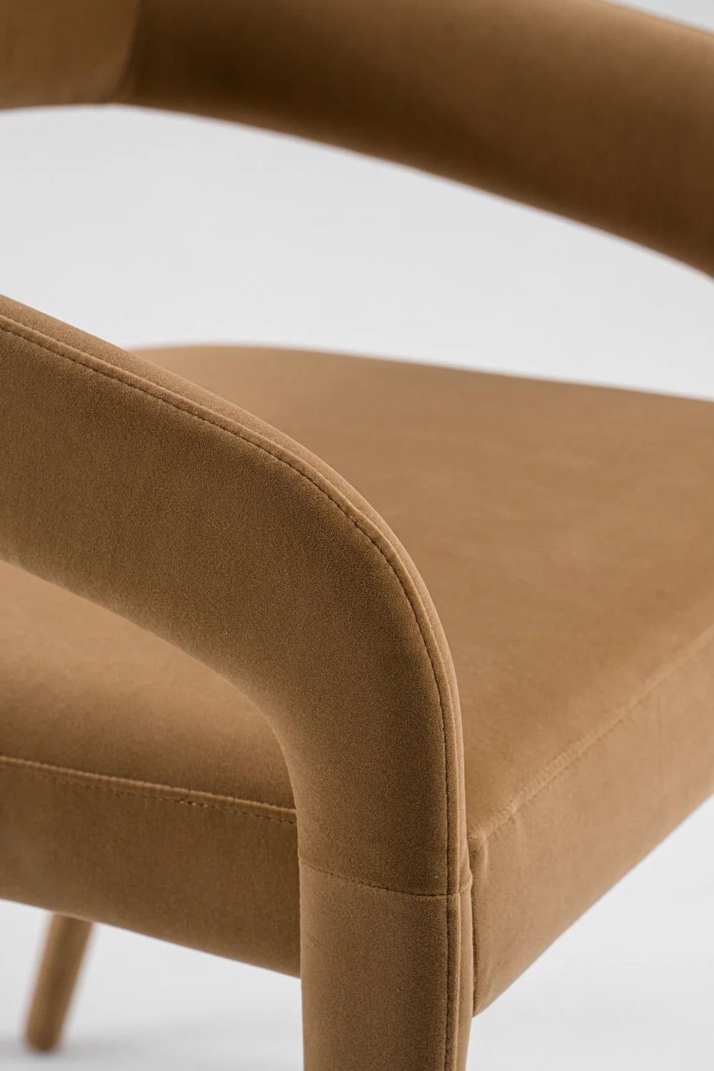 Luxury Upholstered Modern Dining Chair European Style for Villa
