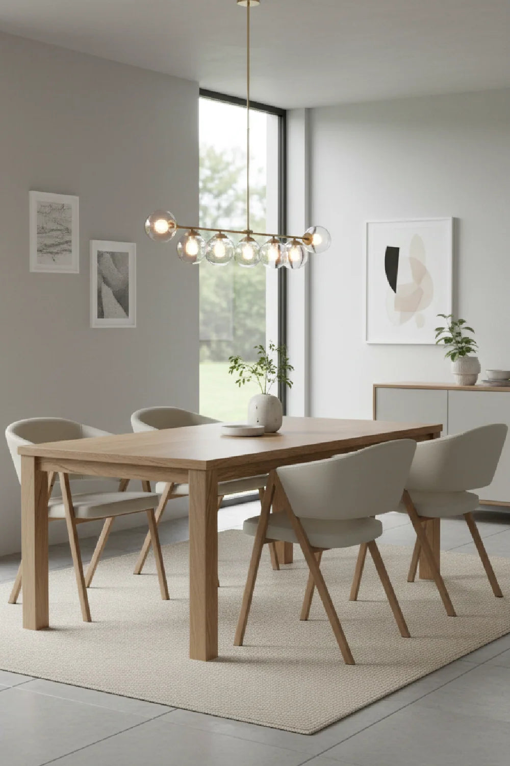 Luxury Upholstered Modern Dining Chair European Style for Villa
