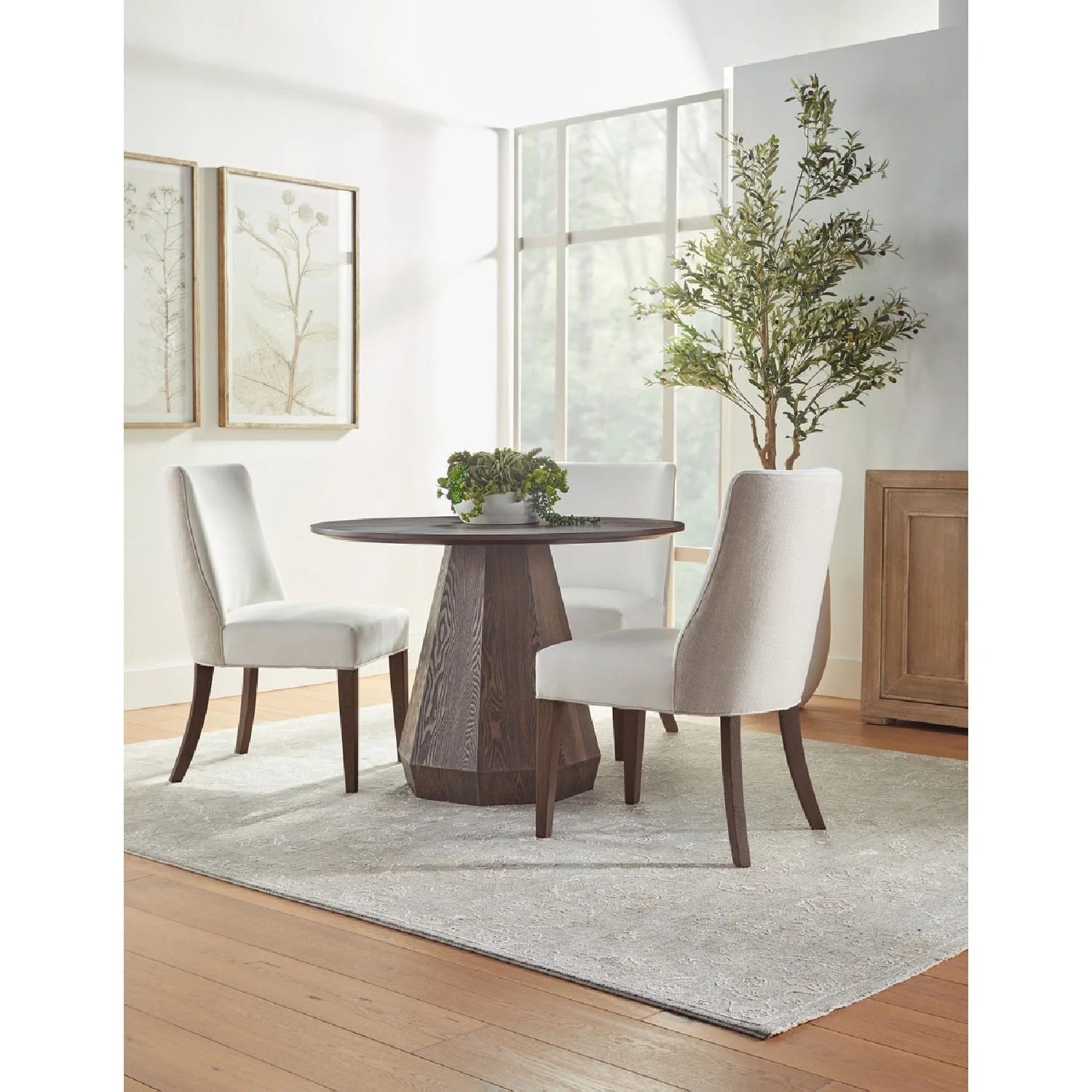 Luxury Upholstered Modern Dining Chair European Style for Villa