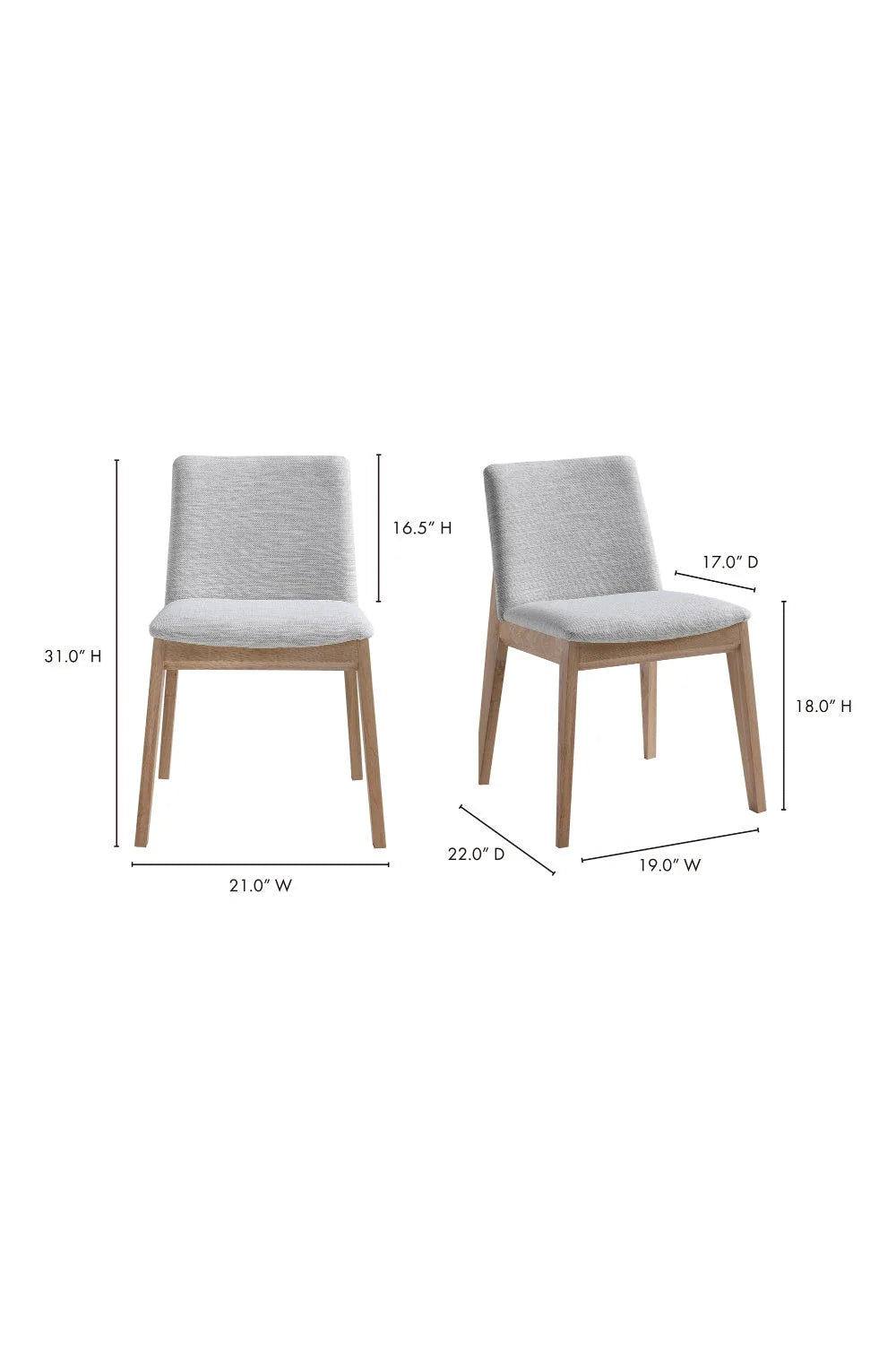 Luxury Upholstered Modern Dining Chair European Style for Villa
