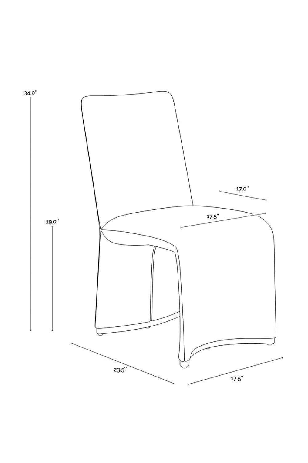 Luxury Upholstered Modern Dining Chair European Style for Villa