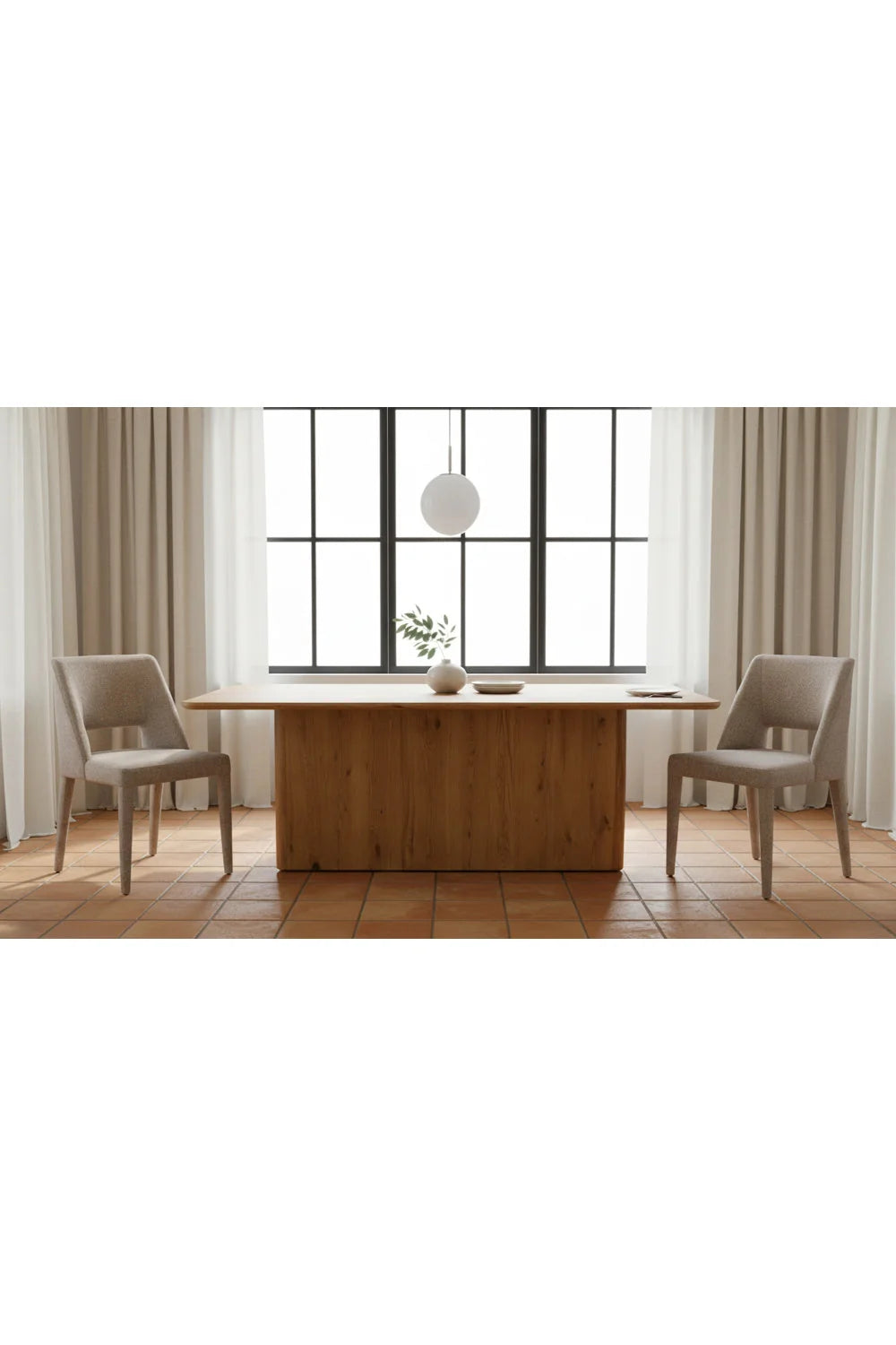 Luxury Upholstered Modern Dining Chair European Style for Villa