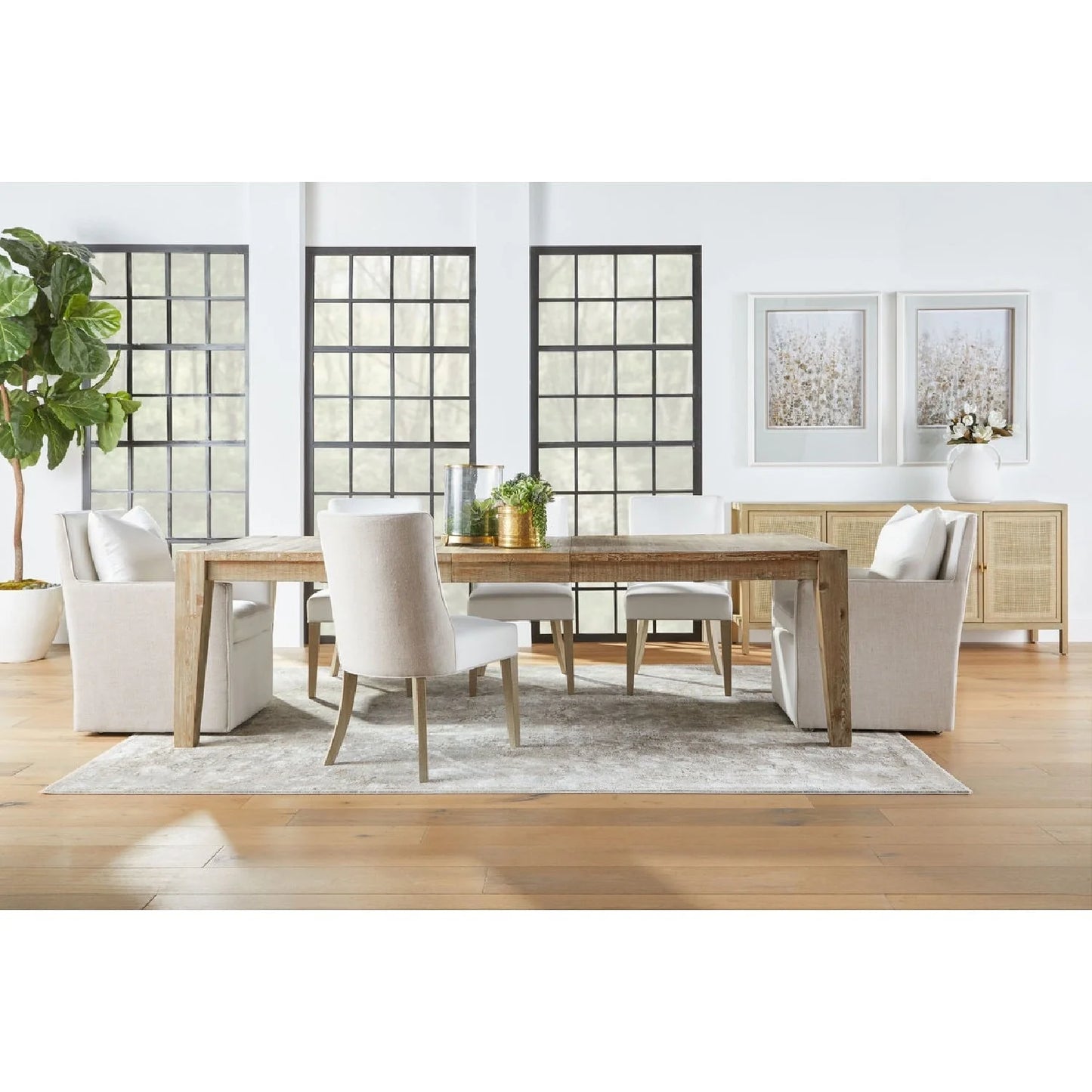 Luxury Upholstered Modern Dining Chair European Style for Villa