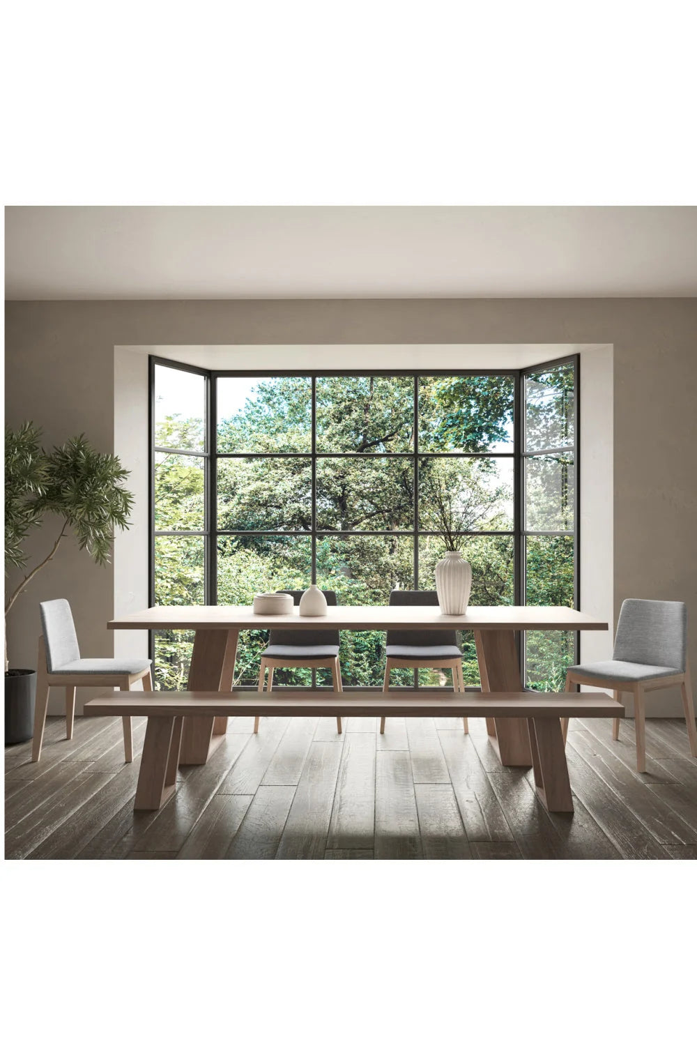 Luxury Upholstered Modern Dining Chair European Style for Villa