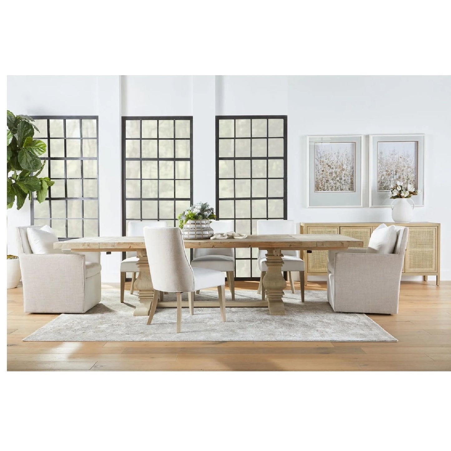 Luxury Upholstered Modern Dining Chair European Style for Villa