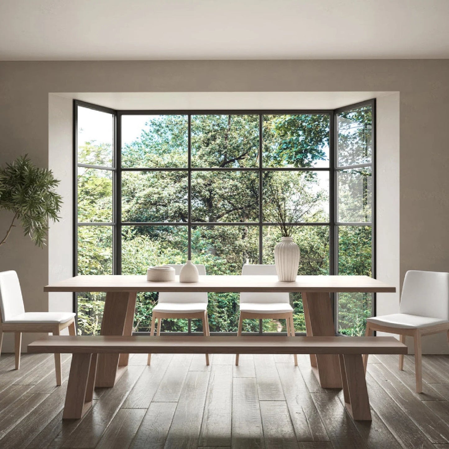 Luxury Upholstered Modern Dining Chair European Style for Villa