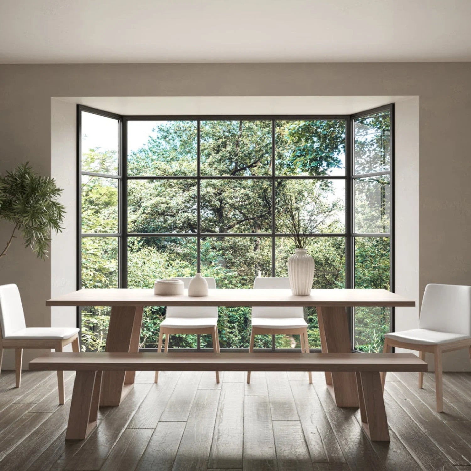 Luxury Upholstered Modern Dining Chair European Style for Villa