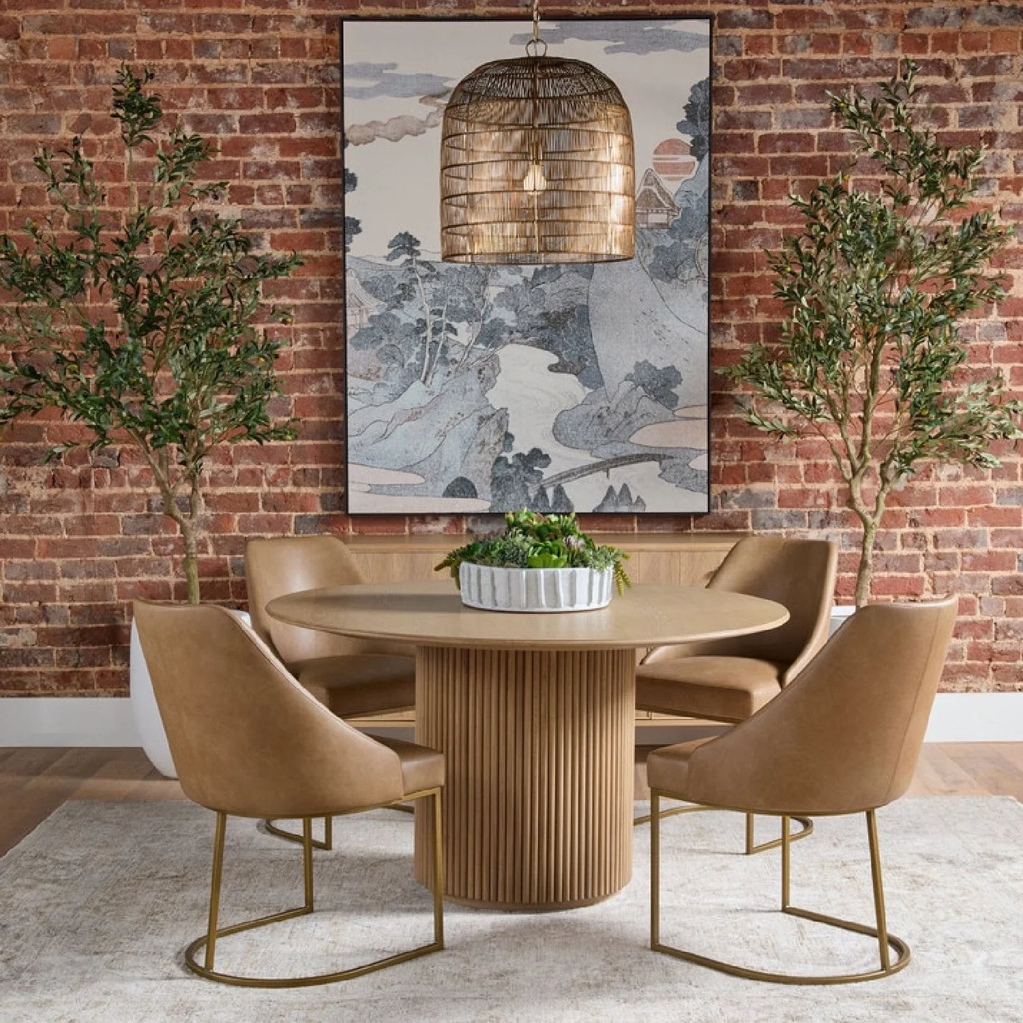 Luxury Upholstered Modern Dining Chair European Style for Villa