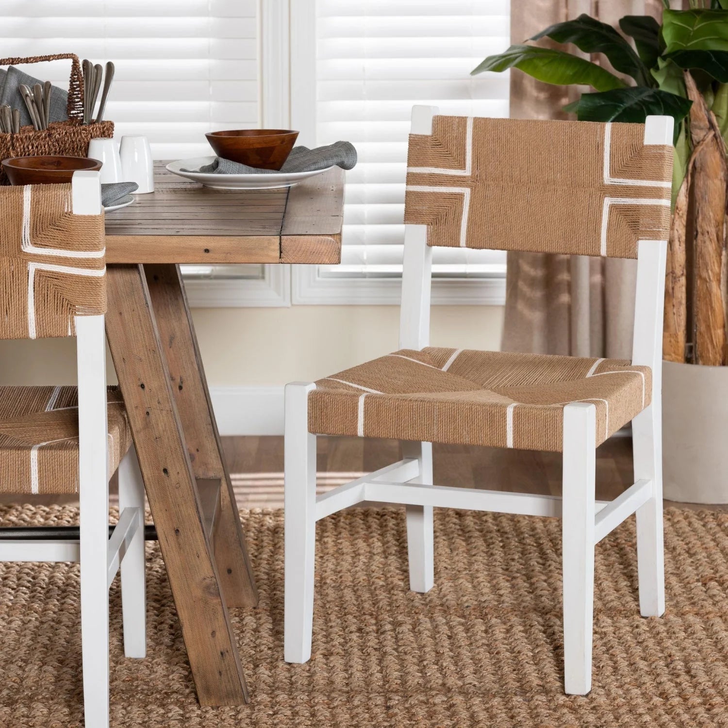 Luxury Upholstered Modern Dining Chair European Style for Villa